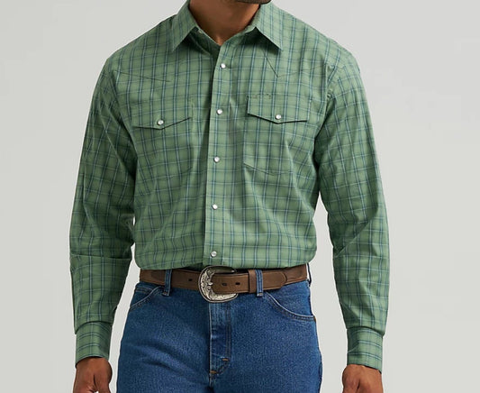112367712 Wrangler Wrinkle Resist Long Sleeve Shirt