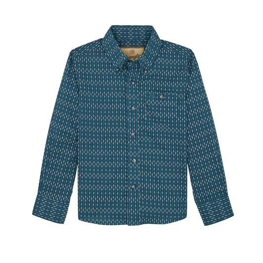 112367715 Wrangler Boys Classic Long Sleeve Shirt