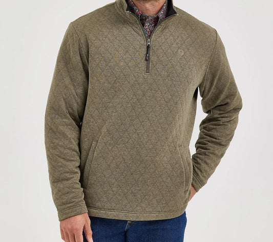 112367929 Wrangler George Strait 1/4 Zip Pullover