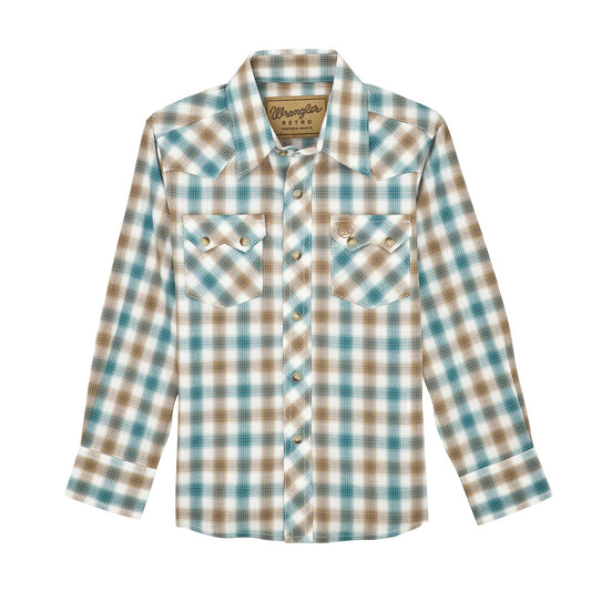 112368059 Boys Wrangler Retro Long Sleeve Shirts