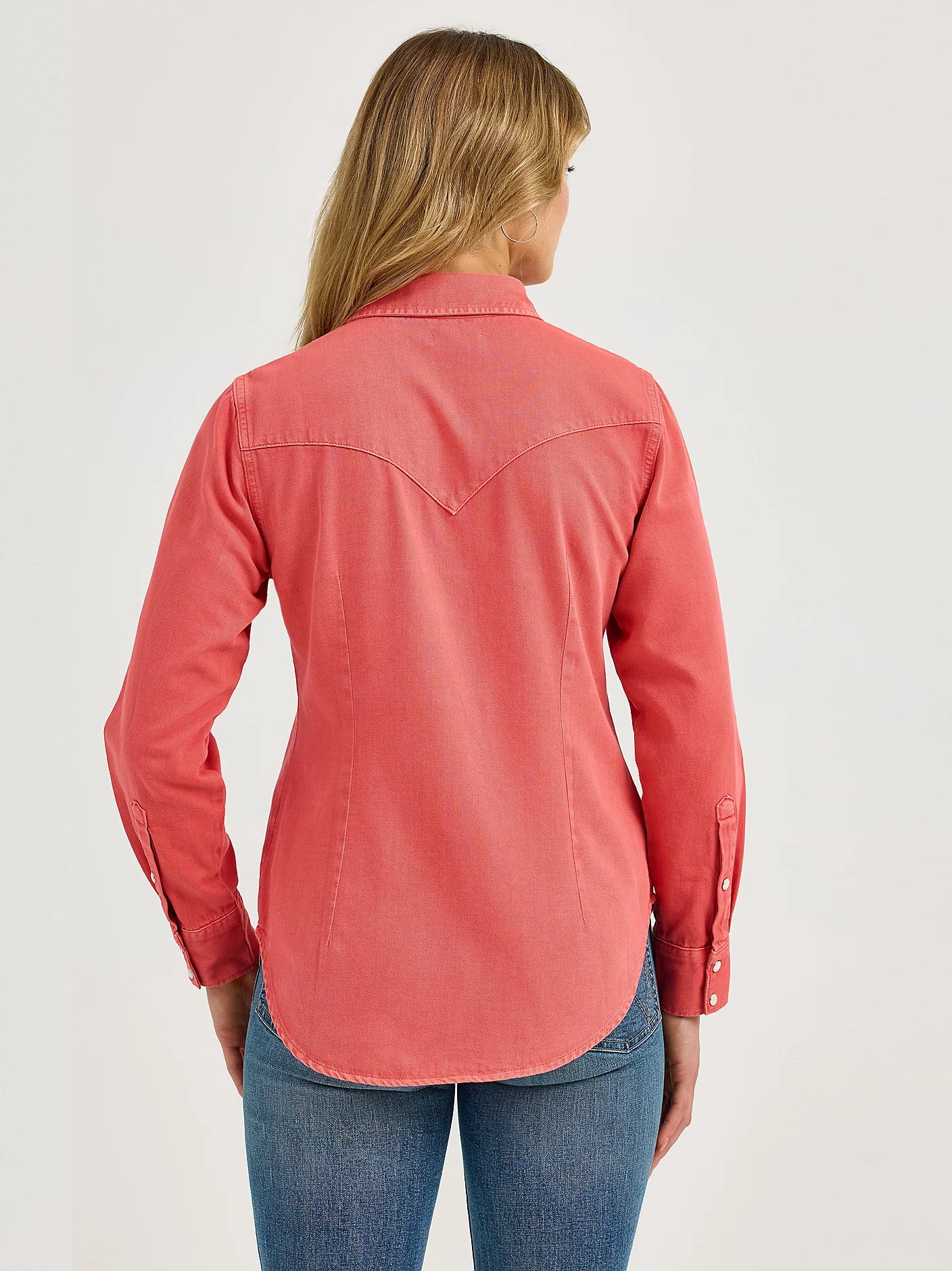 112368182 Wrangler Retro Punchy Vintage Cowboy Snap Top