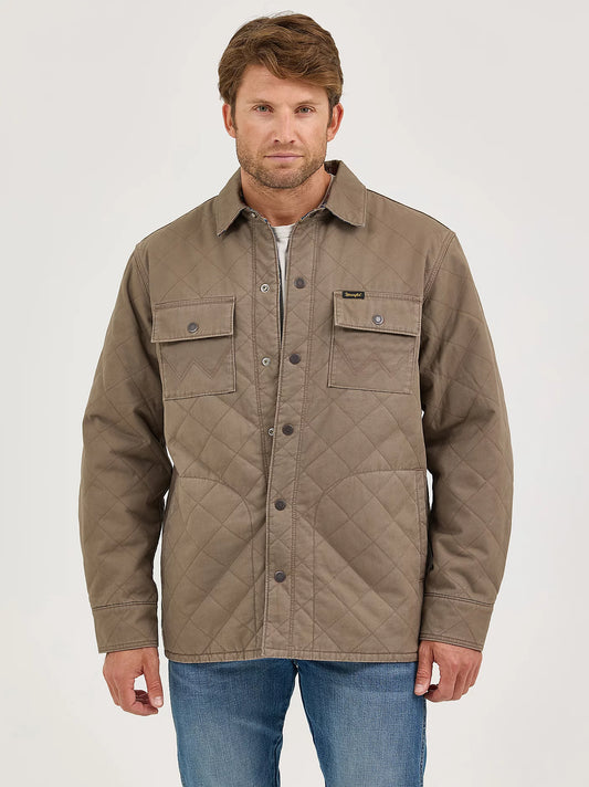 112368205 - Wrangler® Reversible Jacket - Chocolate Chip