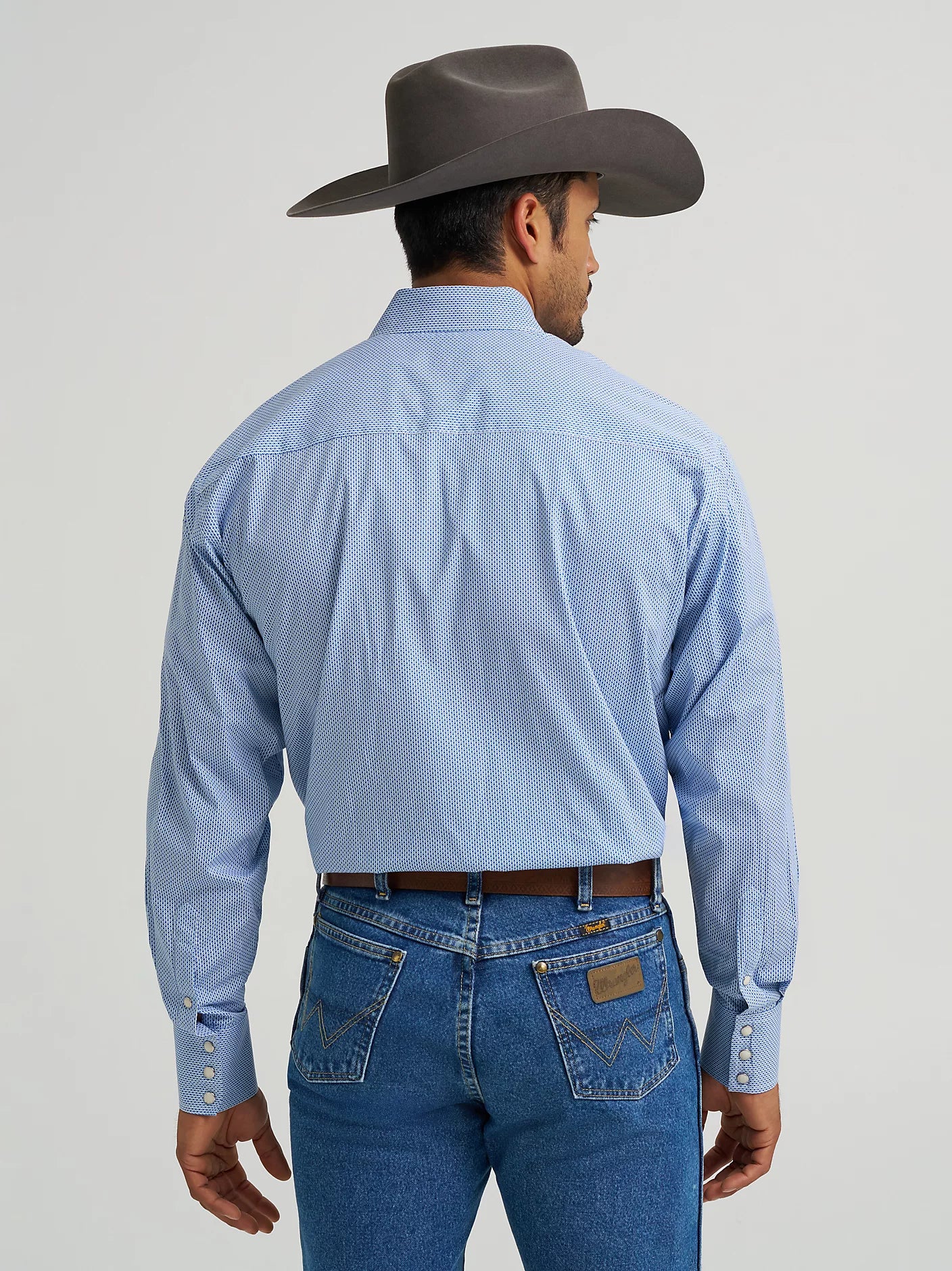 112368210 - Wrangler® George Strait Collection Troubadour Long Sleeve Shirt
