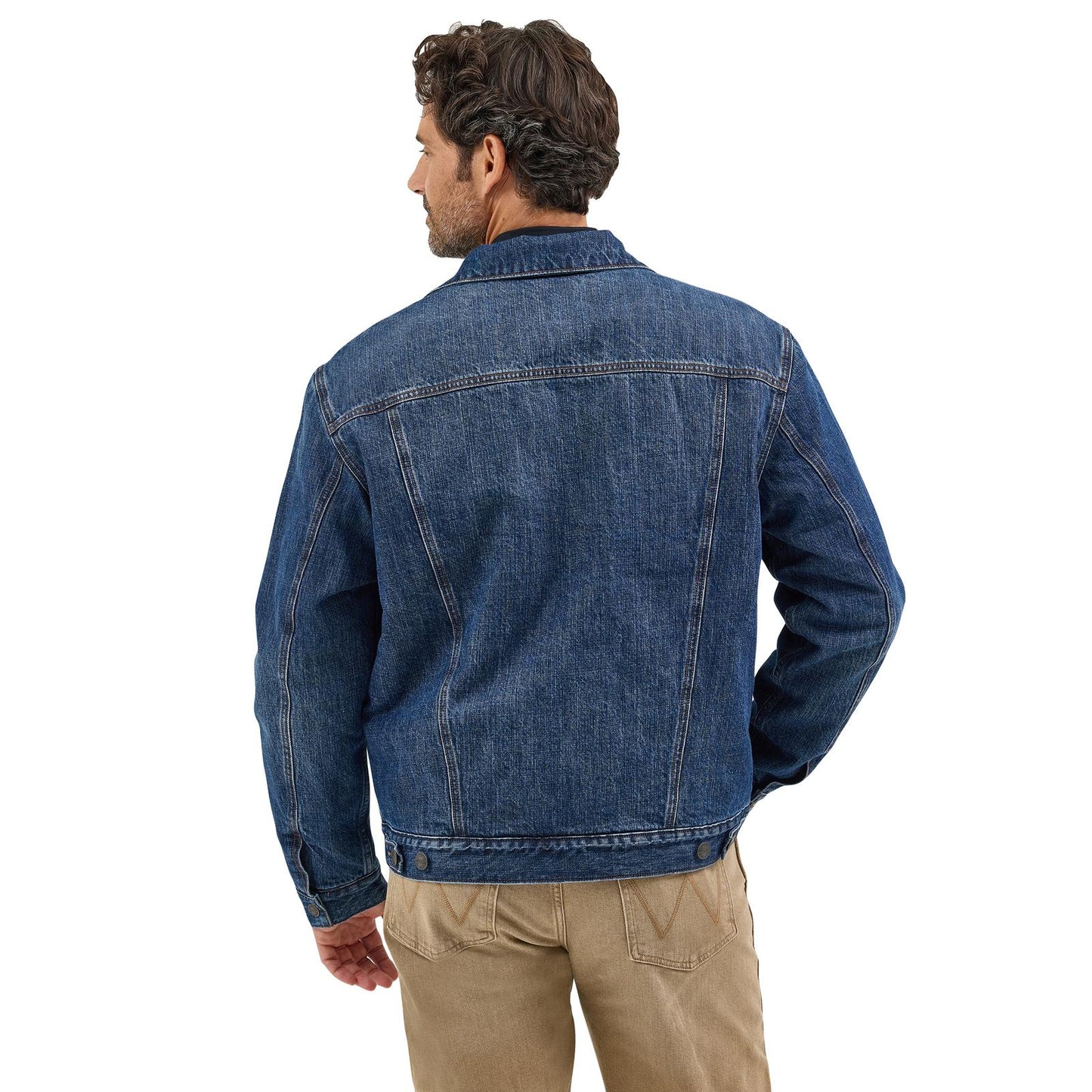 112368307 Wrangler Retro Denim Jacket - Sherpa Lined