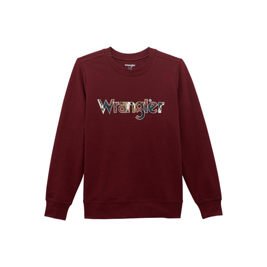 112368907 Wrangler Retro Logo Graphic Crew Sweatshirt