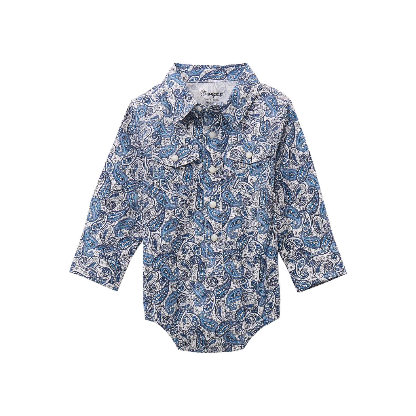 112369536 Wrangler Baby Boy Long Sleeve Shirt