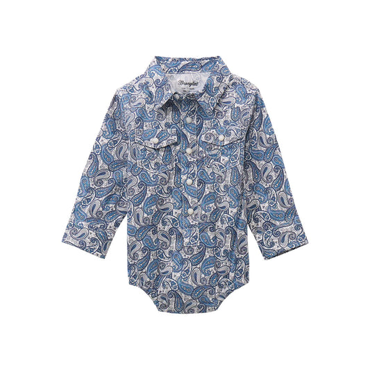 112369536 Wrangler Baby Boy Long Sleeve Shirt