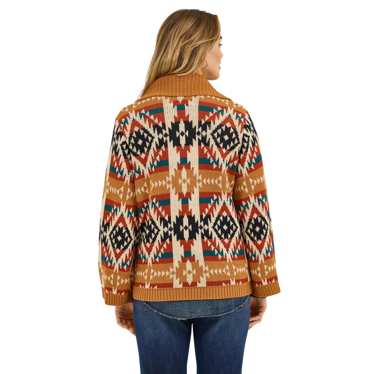 112371635 Wrangler Retro Americana Sweater Cardigan