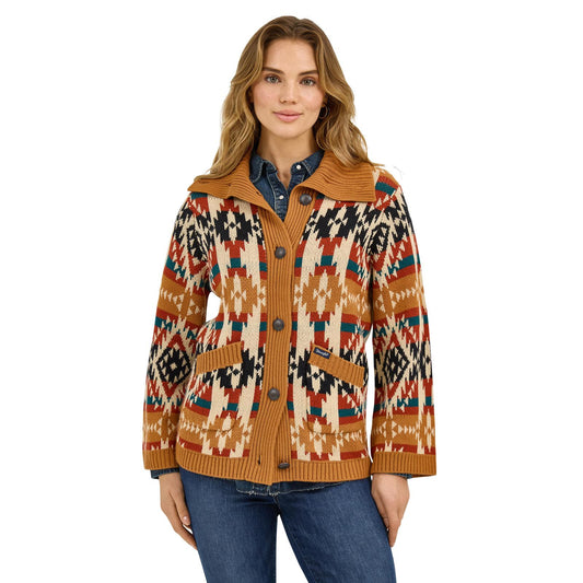 112371635 Wrangler Retro Americana Sweater Cardigan