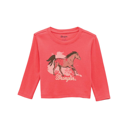 112371937 Wrangler Baby Girl Long Sleeve Tee