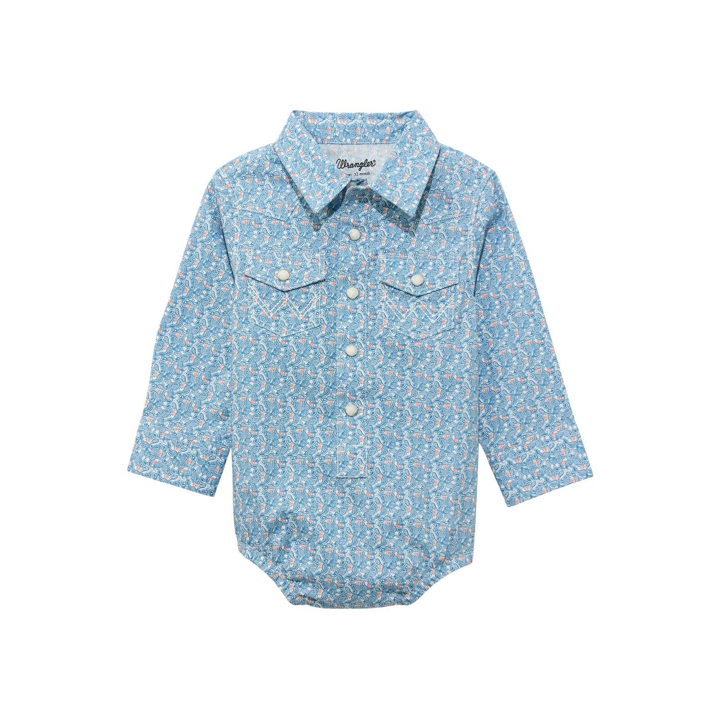 112374303 Infant Wrangler Boys Snap Down