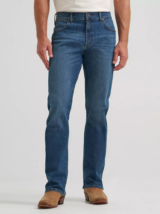 112374812 WRT20 Men's Wrangler Retro® Relaxed Fit Bootcut Jean - Adkins