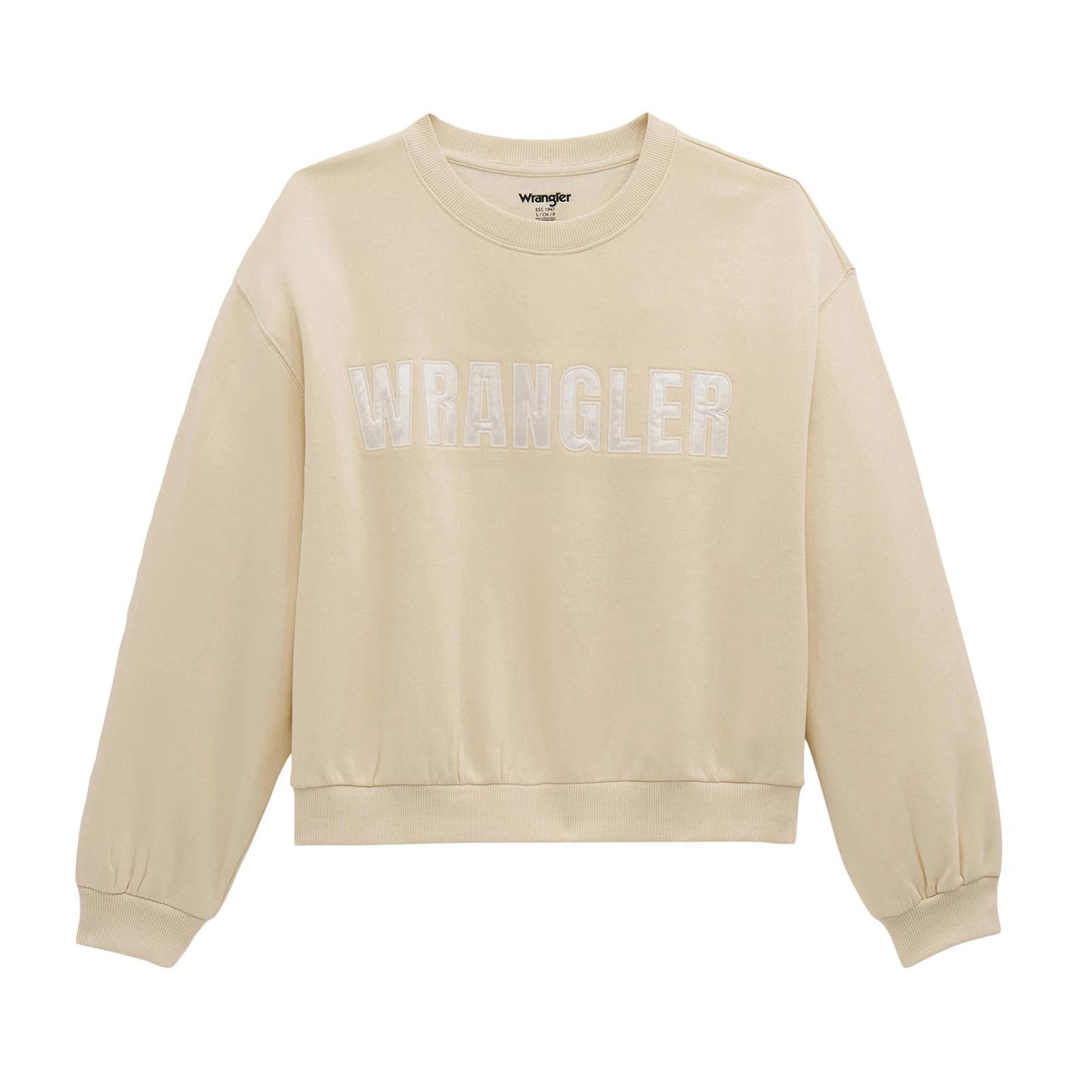 112380308 Wrangler Retro Canyon Pullover - Oversized Fit - Whitecap Gray