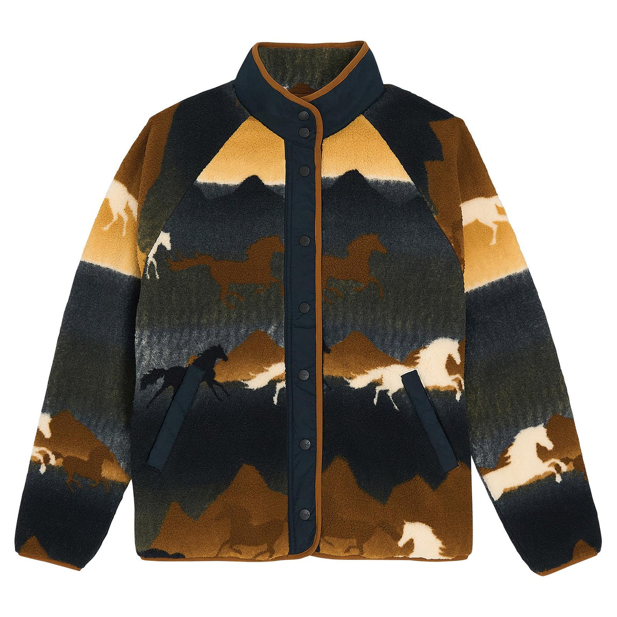 112383035 Women’s Wrangler Retro® Horse Hay Away Full Snap Jacket
