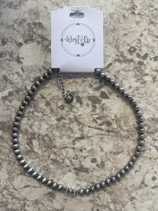 N1517 West & Co Navajo Pearl Necklace