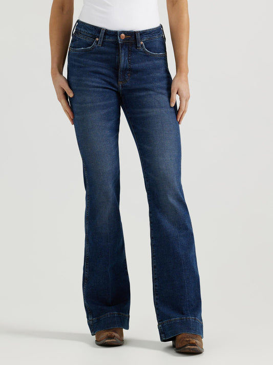1011MPEPS Wrangler Retro Ladies Bailey High Rise Trouser