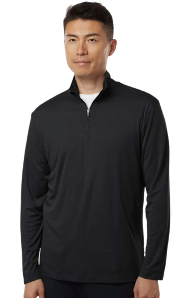 4426337 Wiev Black Men's Quarter Zip