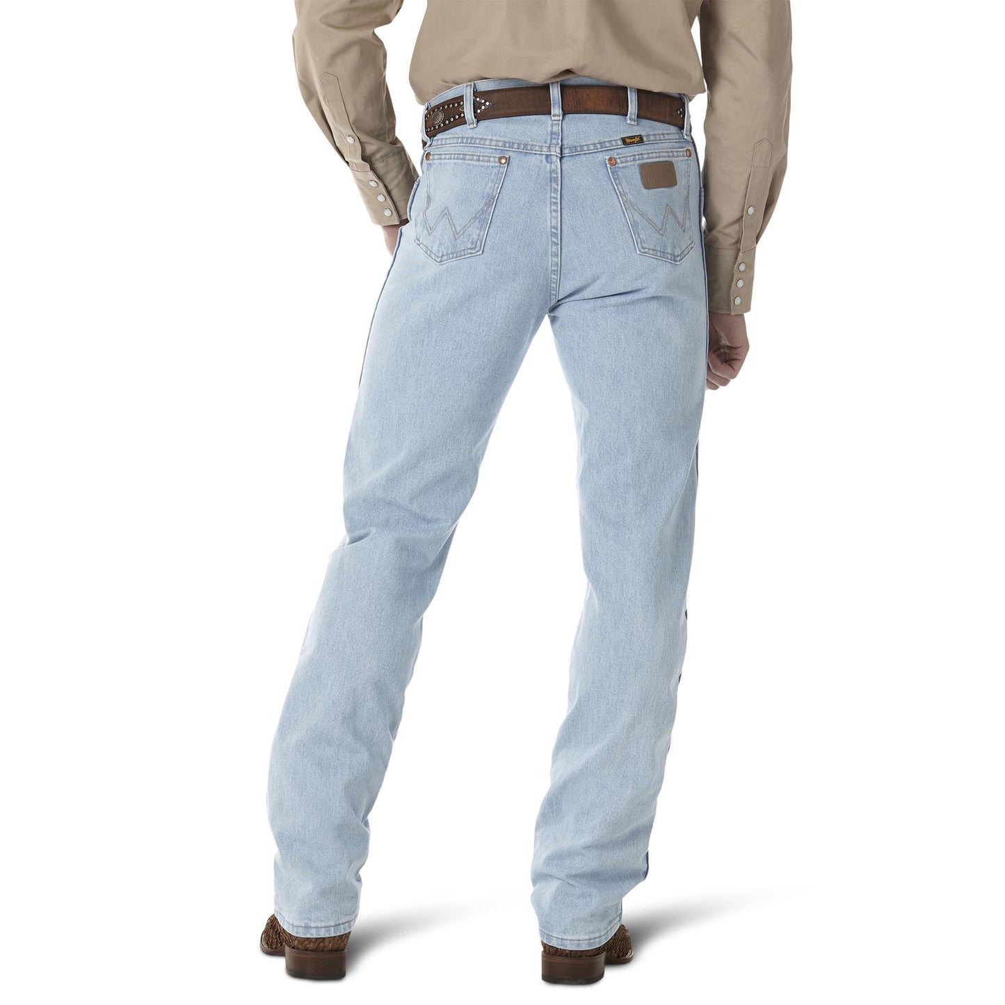 13MWZGH Wrangler Cowboy Cut Original Fit - Bleach