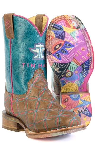 5105 Tin Haul Girls Twister Tuti Fruti Boot