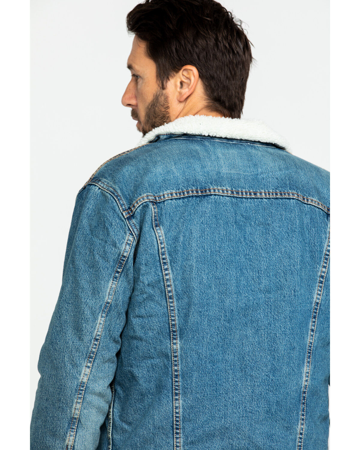 163650286 Levi Sherpa Lined Trucker Jac