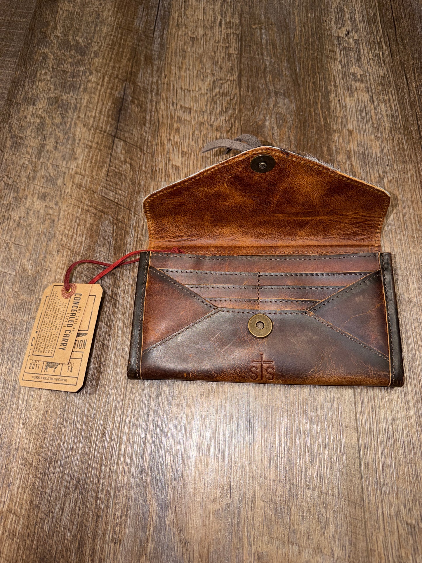 STS64075 STS Guadalupe Cowhide Style Leather Wallet