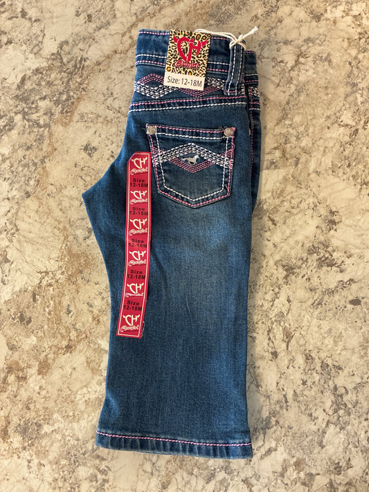 802272-450 Cowgirl Hardware Girls Jeans