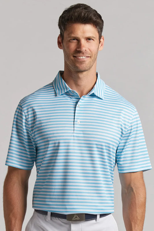 3244 Harlan White Whick Away Bermuda Sands Men's Polo