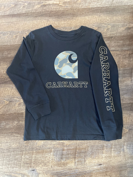 CA6751-K01 Carhartt Long-Sleeve Camo Logo T-Shirt