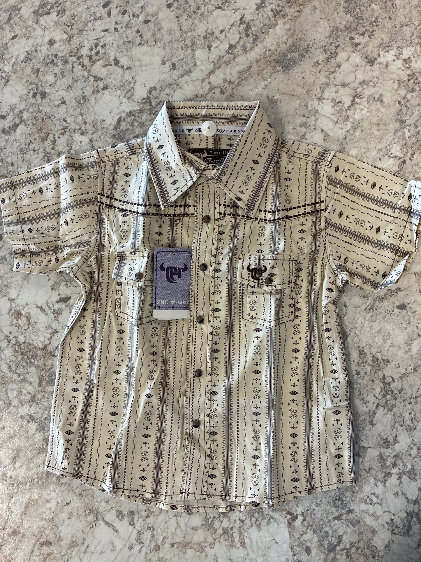 745629-073-T Cowboy Hardware Boys Toddler Snap Down