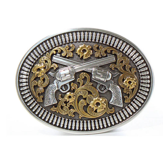 37009 Nocona Revolver Belt Buckle