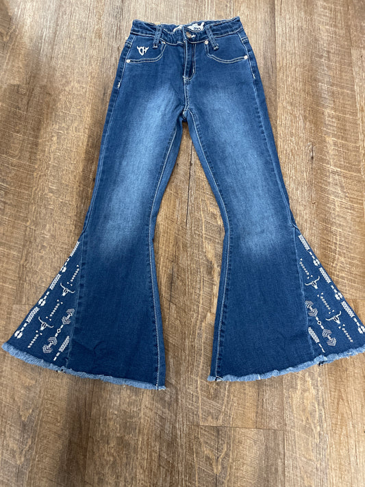 402245-450 Cowboy Hardware Girls Jeans