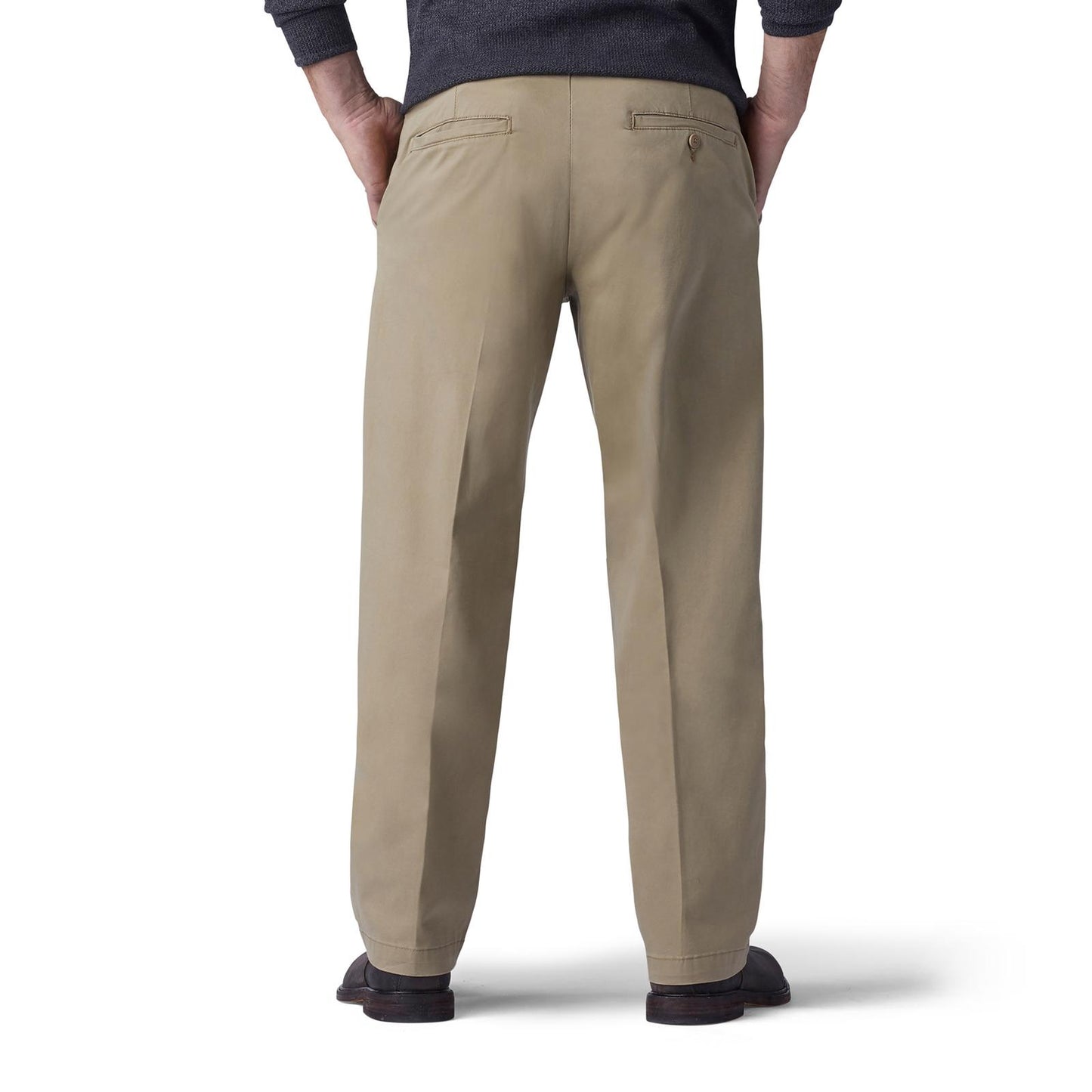 Extreme Motion Flat Front Pant - Regular Straight - Original Khaki - 104273560
