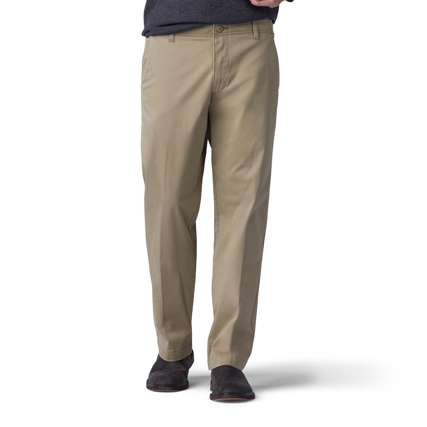 Extreme Motion Flat Front Pant - Regular Straight - Original Khaki - 104273560