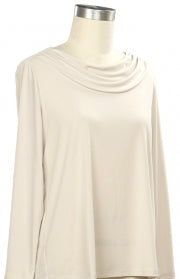42Z2 N Touch Drape Neck Top