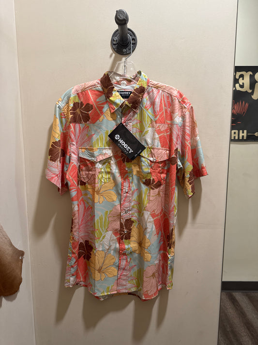Hooey Laguna Floral Pearl Snap Shirt