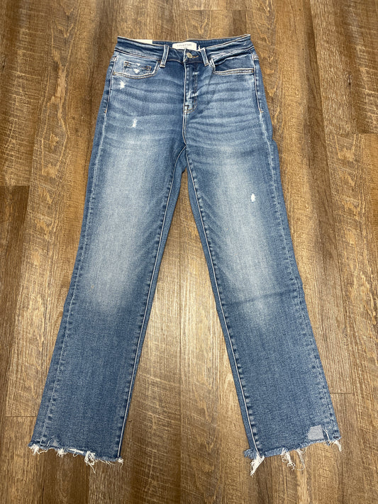 LV1630 Lovervet High Rise Slim Straight Jean