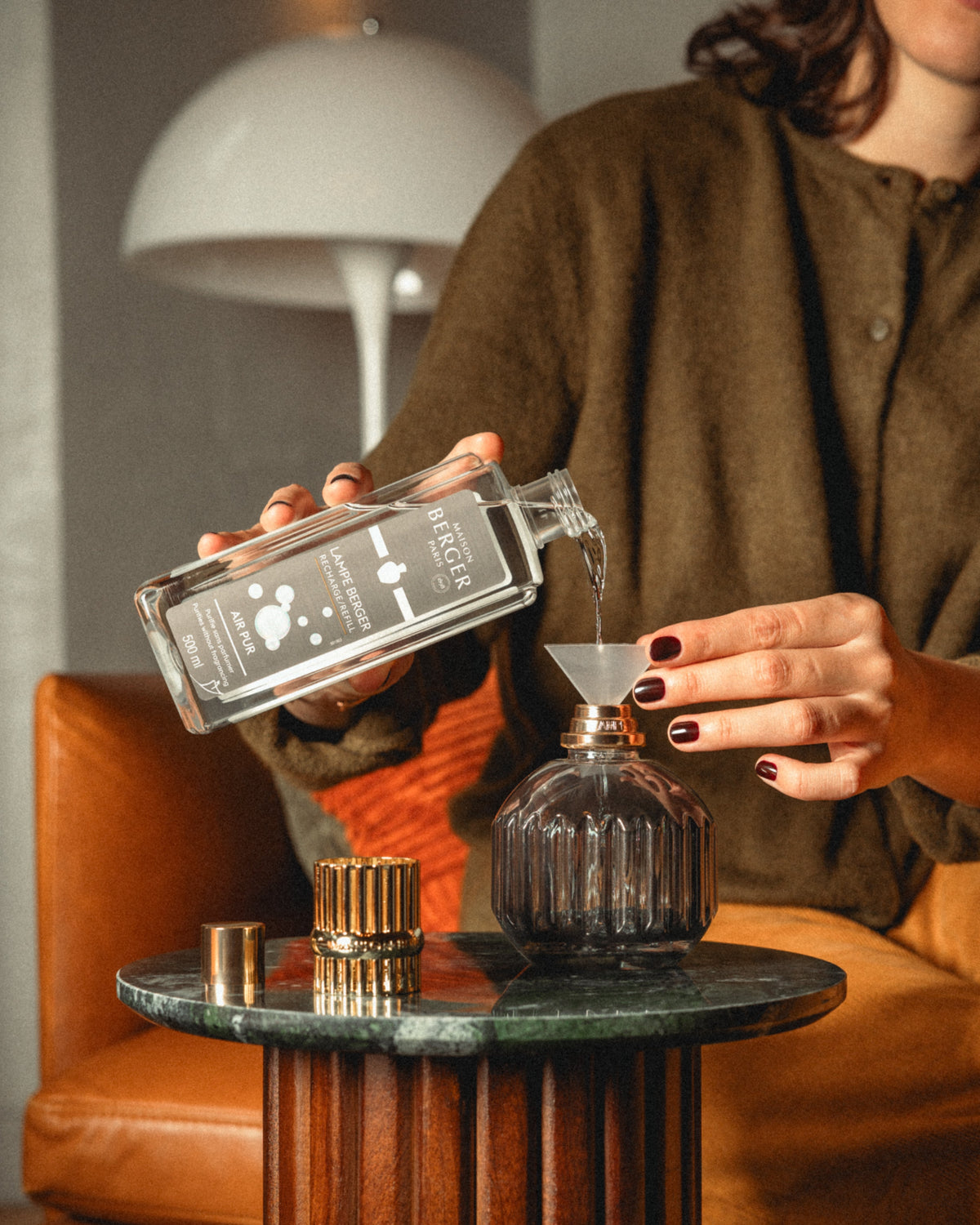 4839 Maison Berger Cannelo Fragrance Lamp - Grey