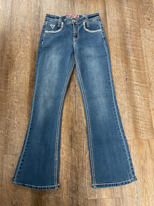 402248-450 Cowboy Hardware Girls Jeans