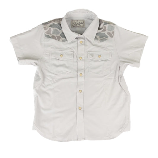 Y-PWS-BRDSZN Burlebo Kids Snap Down Tee