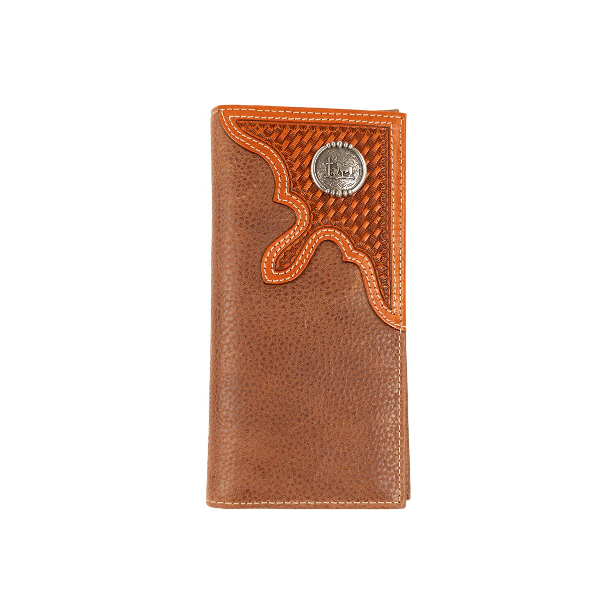 W528 Cowboy Chrome Rodeo Wallet