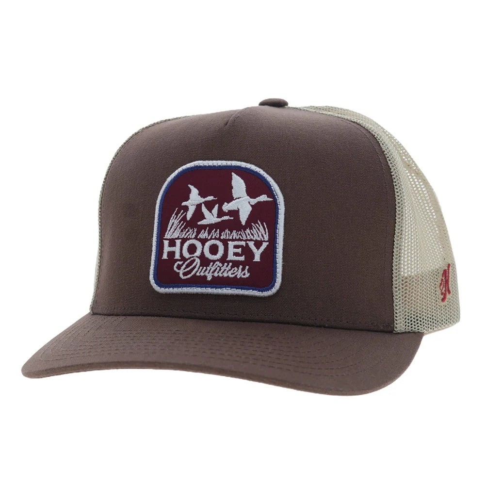 6030T-BRTN Hooey Decoy Trucker Hat - Brown/Tan