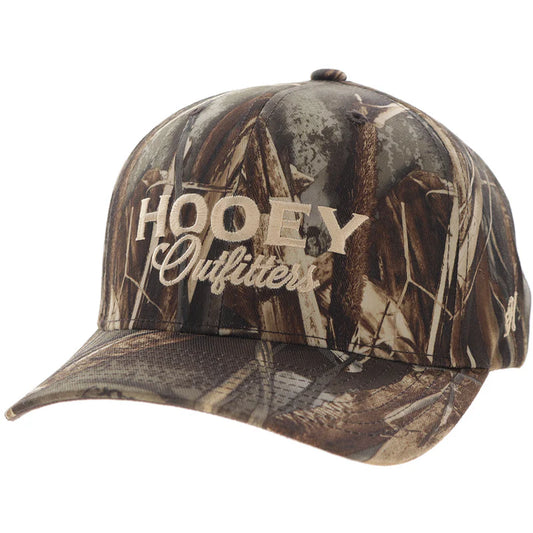 6035T-CA Hooey Outfitters Original Camo 6 Panel Trucker