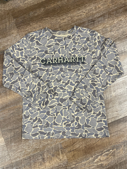CA6752 CR33 Carhart Long Sleeve Camo T-Shirt