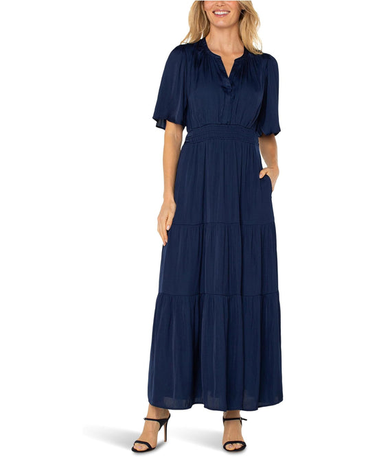LM8B08PS3 Liverpool Maxi Dress
