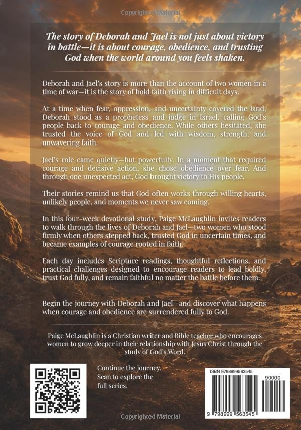 Deborah & Jael: Lead Boldy. Stand Firmly Devotional By Paige McLaughlin