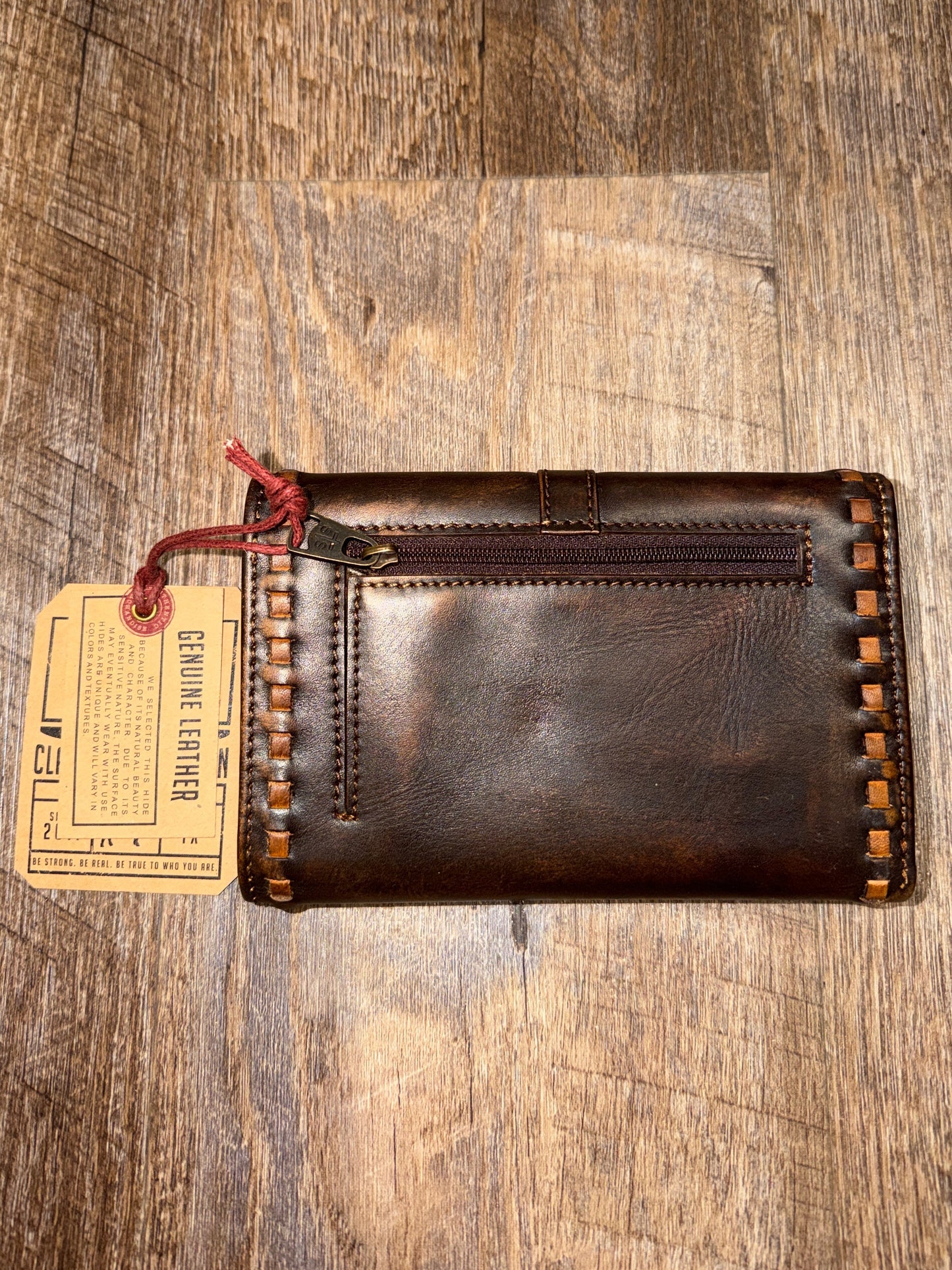 STS34018 Bandera Chocolate Tillie Leather Wallet