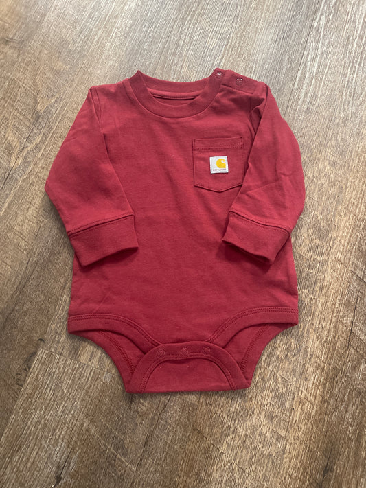CA5011-R124 Carhartt Long-Sleeve Pocket Bodysuit