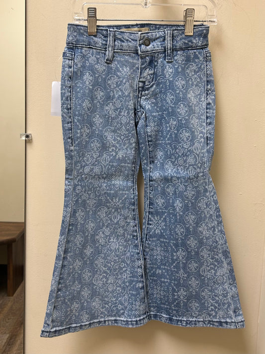 BG6PD06330 Rock&Roll Bandana Flare Jean