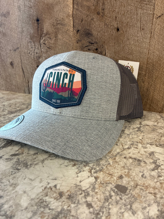 MCC0660657 Cinch Men's Grey Trucker Cap