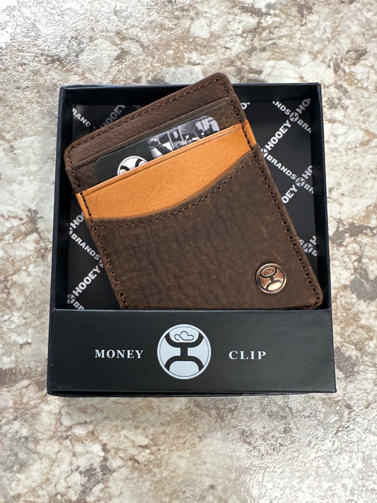 HMC018-BRTN Hooey Money Clip
